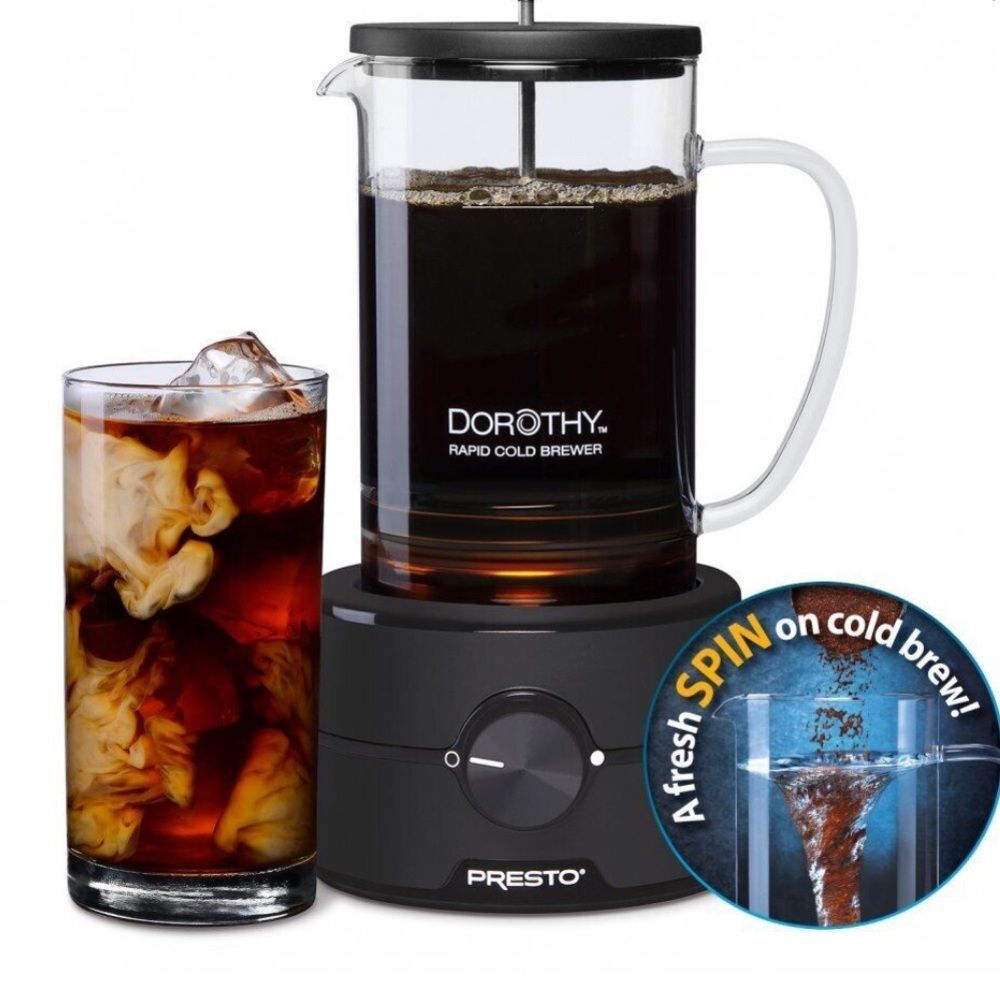Presto Dorothy Rapid Cold Brew Coffee Maker Easy to Use & Clean
